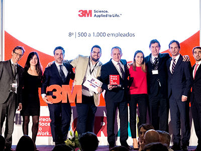 Foto 3M, repite en 2018 como una de las mejores empresas para trabajar en España